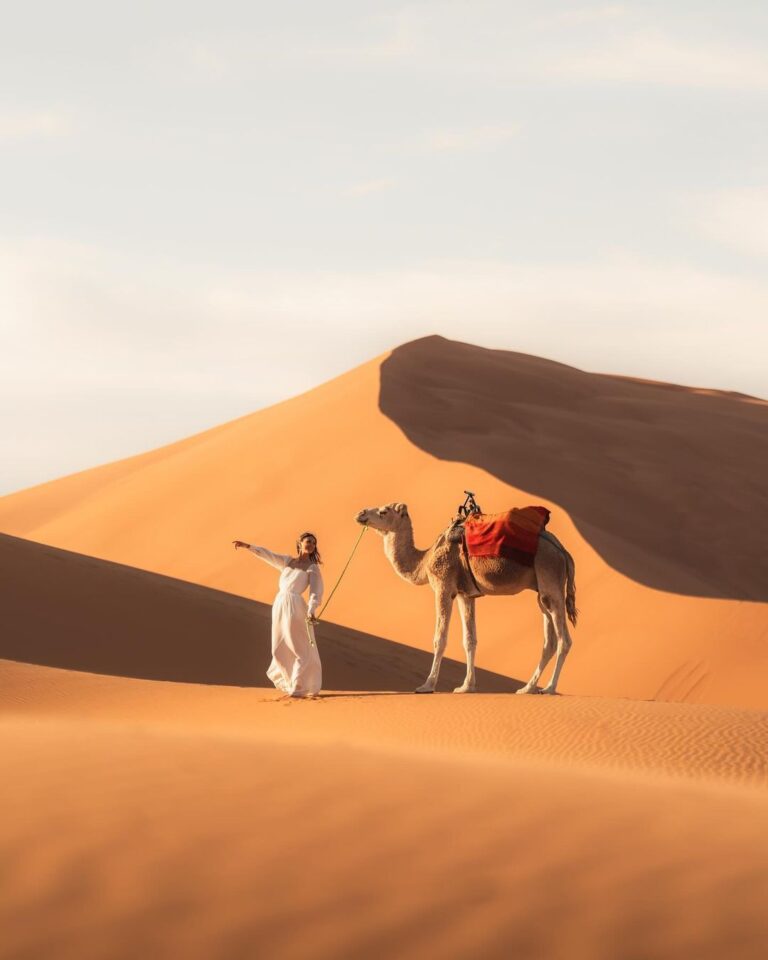 Breathtaking photo shoots in the Moroccan Sahara Desert