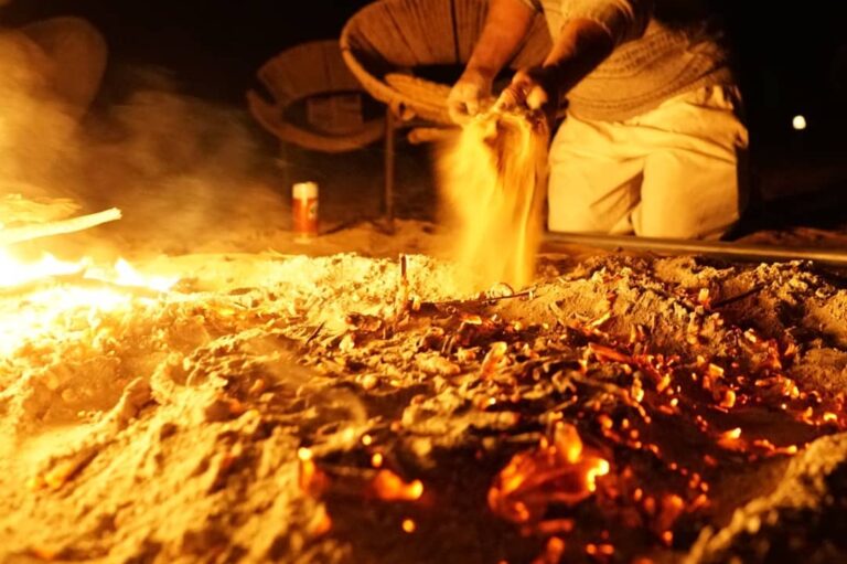 Moroccan sandbread in the desert (2)