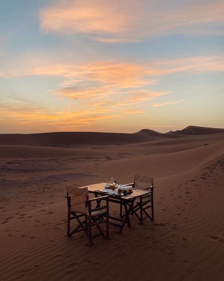 Moroccan luxury desert camps